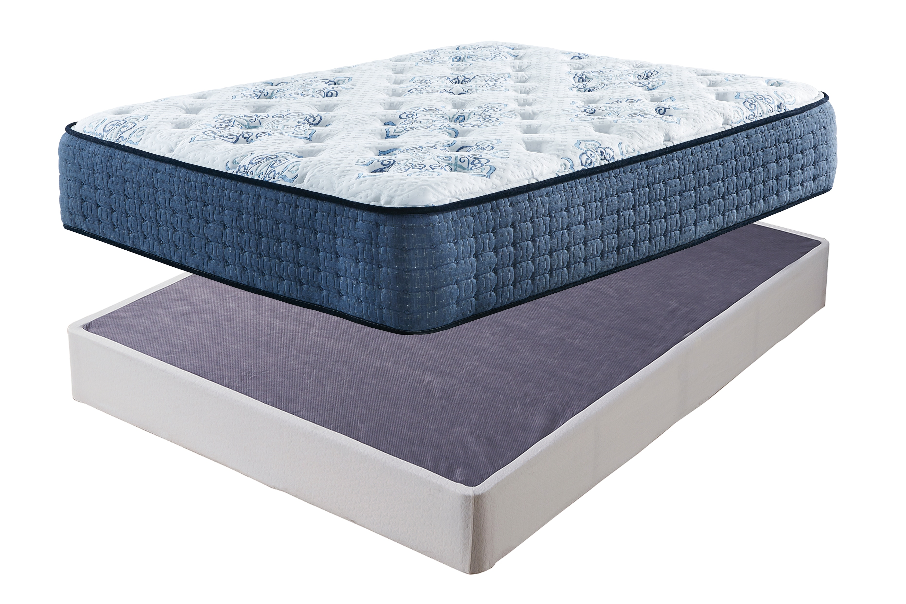 Sierra Sleep Mattresses 2Piece King Mattress Package PKG009613 Art Sample Furniture Saginaw