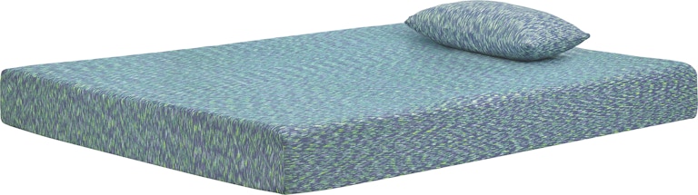 blue bed sleep mattress