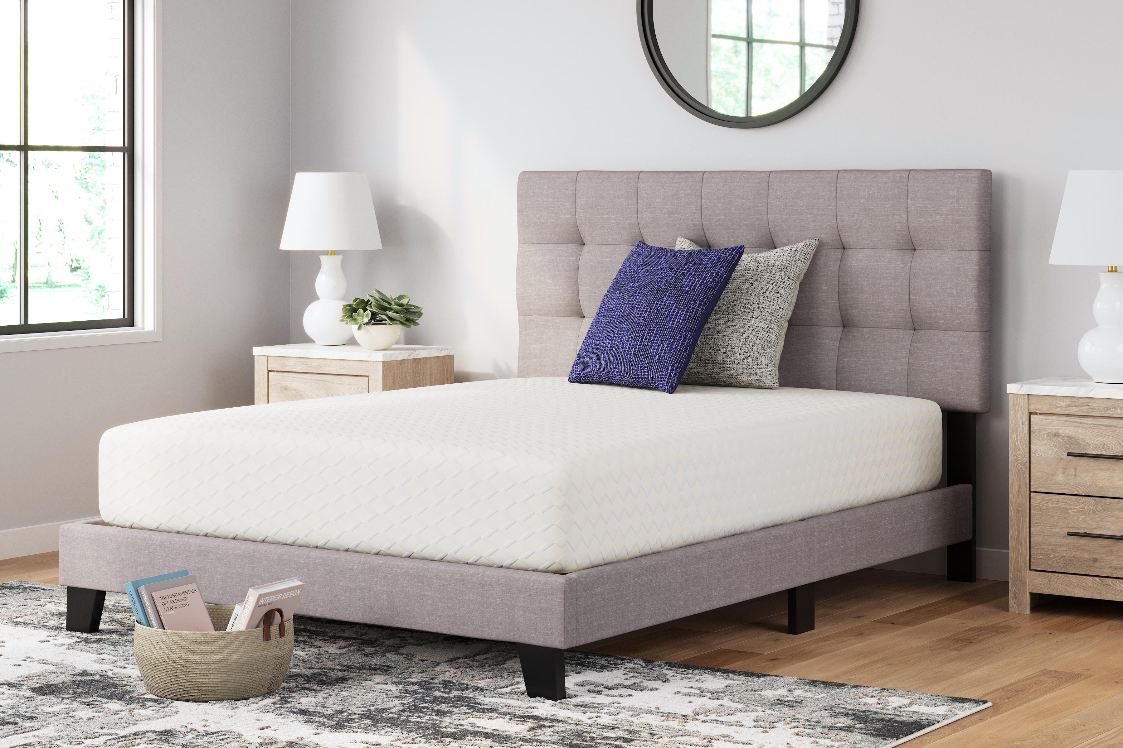 sleep delivered queen mattress m72731