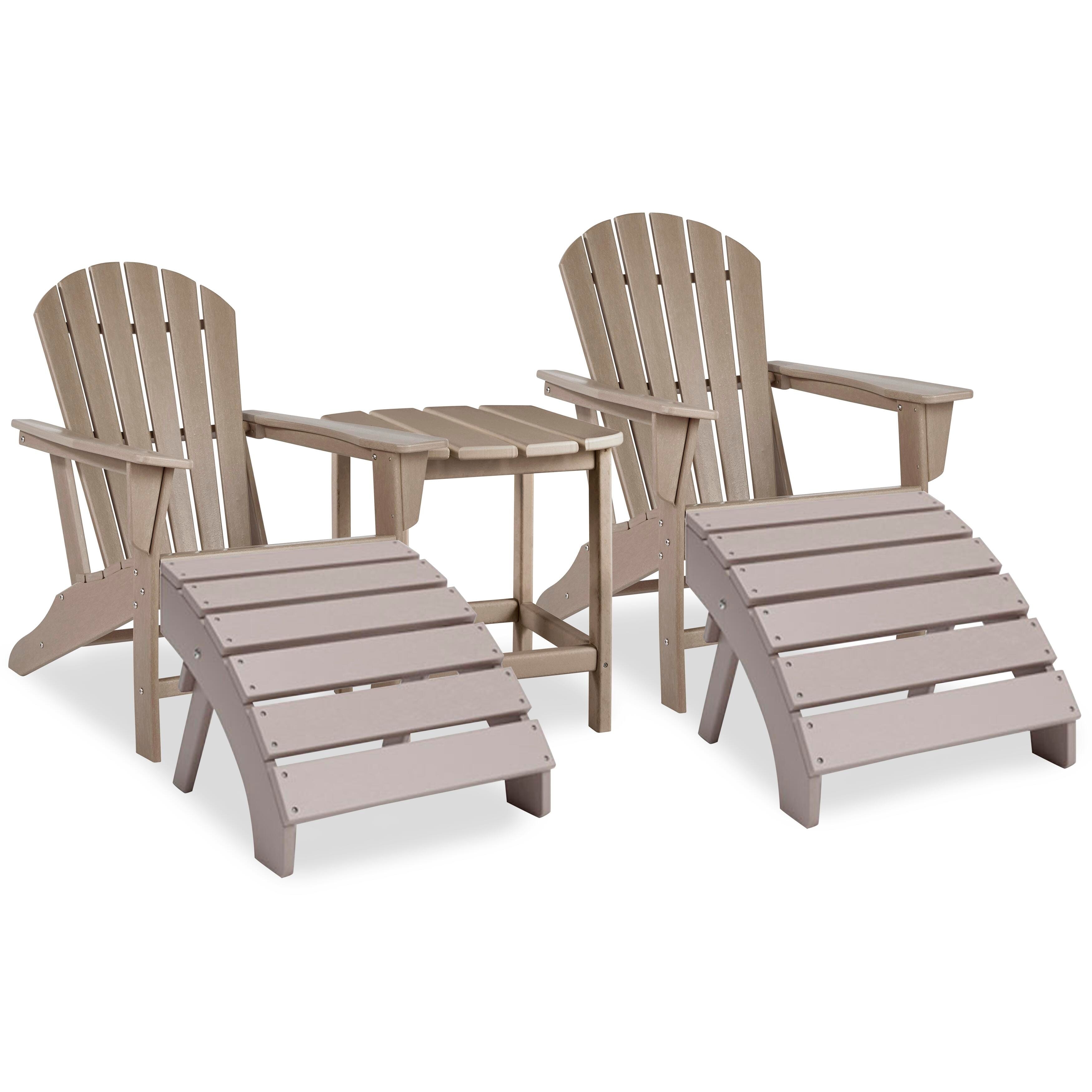 Signature Design by Ashley 5-Piece Outdoor Seating Package PKG013807