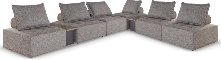 Signature Design by Ashley Bree Zee 8-Piece Outdoor Modular Seating P160P14
