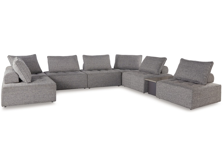 Signature Design by Ashley Bree Zee 8-Piece Outdoor Sectional P160P6