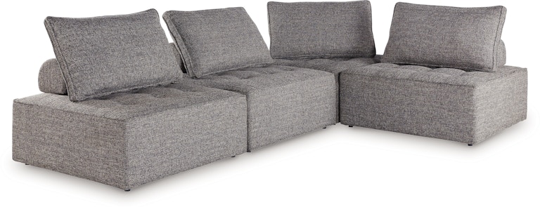 Signature Design by Ashley Bree Zee 4-Piece Outdoor Sectional at Woodstock Furniture & Mattress Outlet