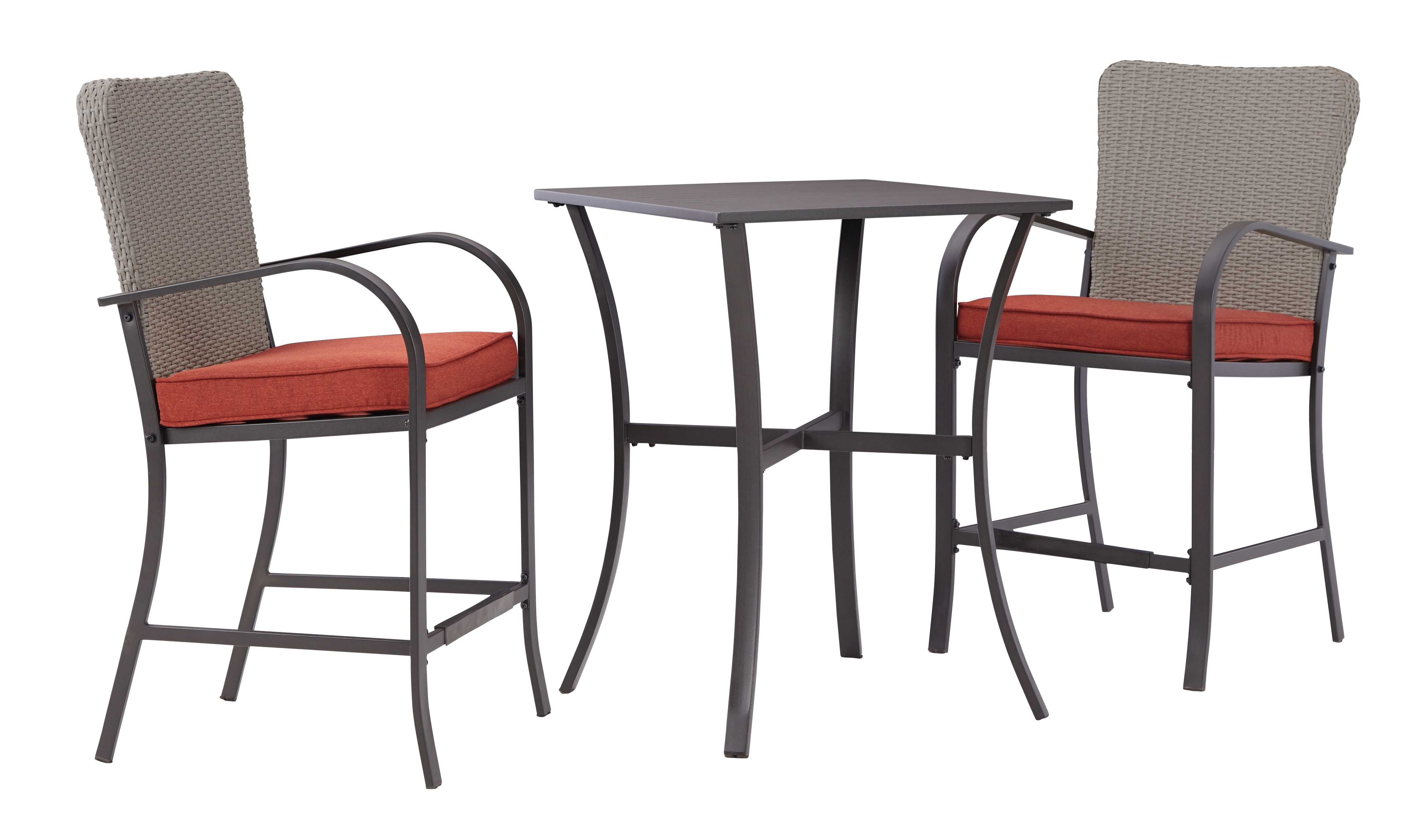 Resin bar height table best sale and chairs