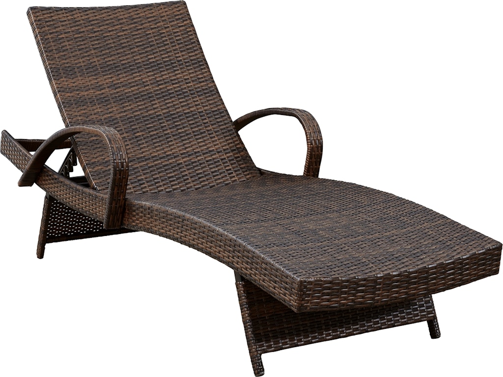 Signature Design by Ashley Outdoor/Patio Kantana Chaise Lounge (set of 2) P283-815 - Gardner