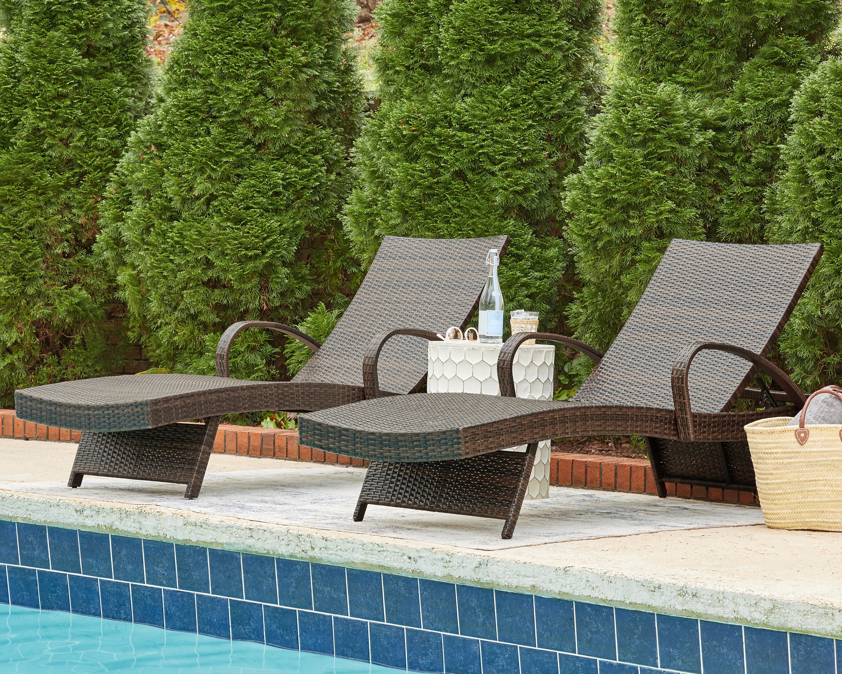 Signature Design by Ashley Outdoor Furniture Kantana Chaise Signature Design by Ashley Outdoor Furniture Kantana Chaise