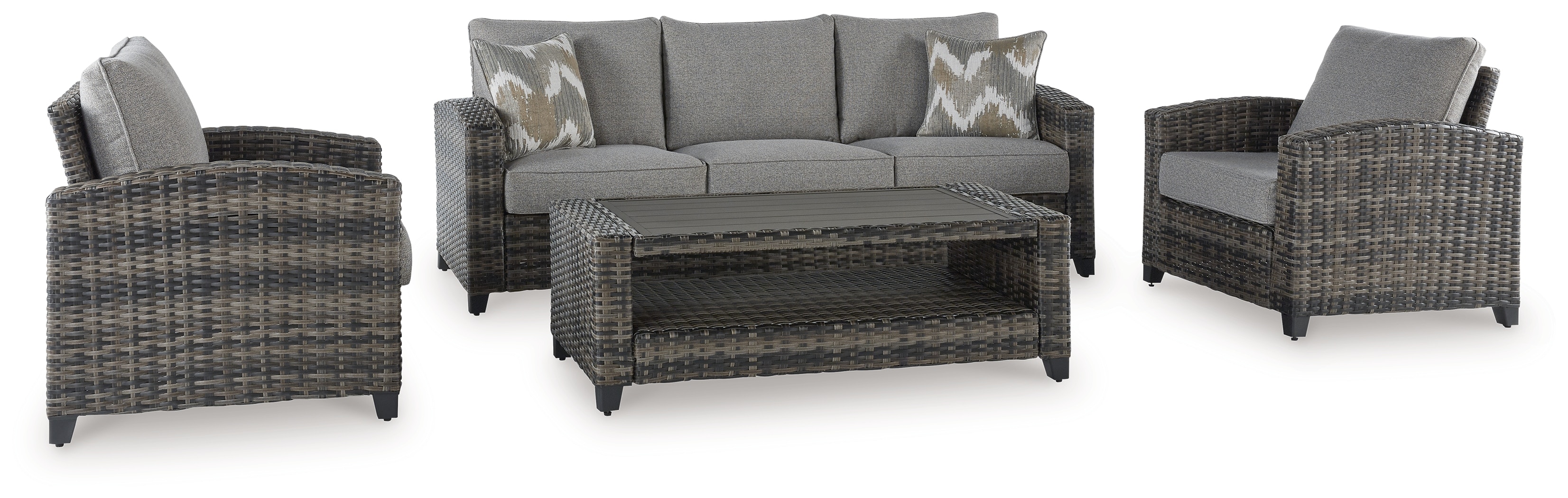 Signature Design by Ashley Outdoor Furniture Oasis Court Outdoor 