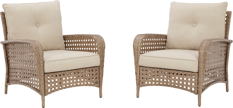 Signature Design by Ashley Braylee Lounge Chair with Cushion (Set of 2) P345-820 P345-820