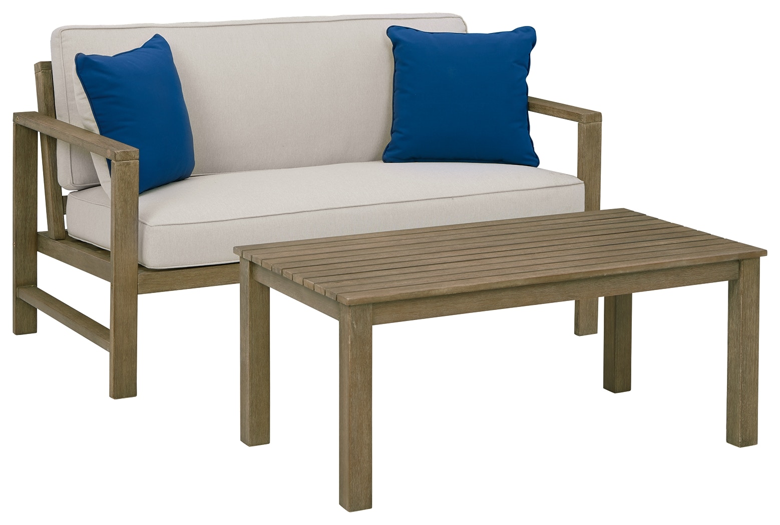 outdoor deck loveseat