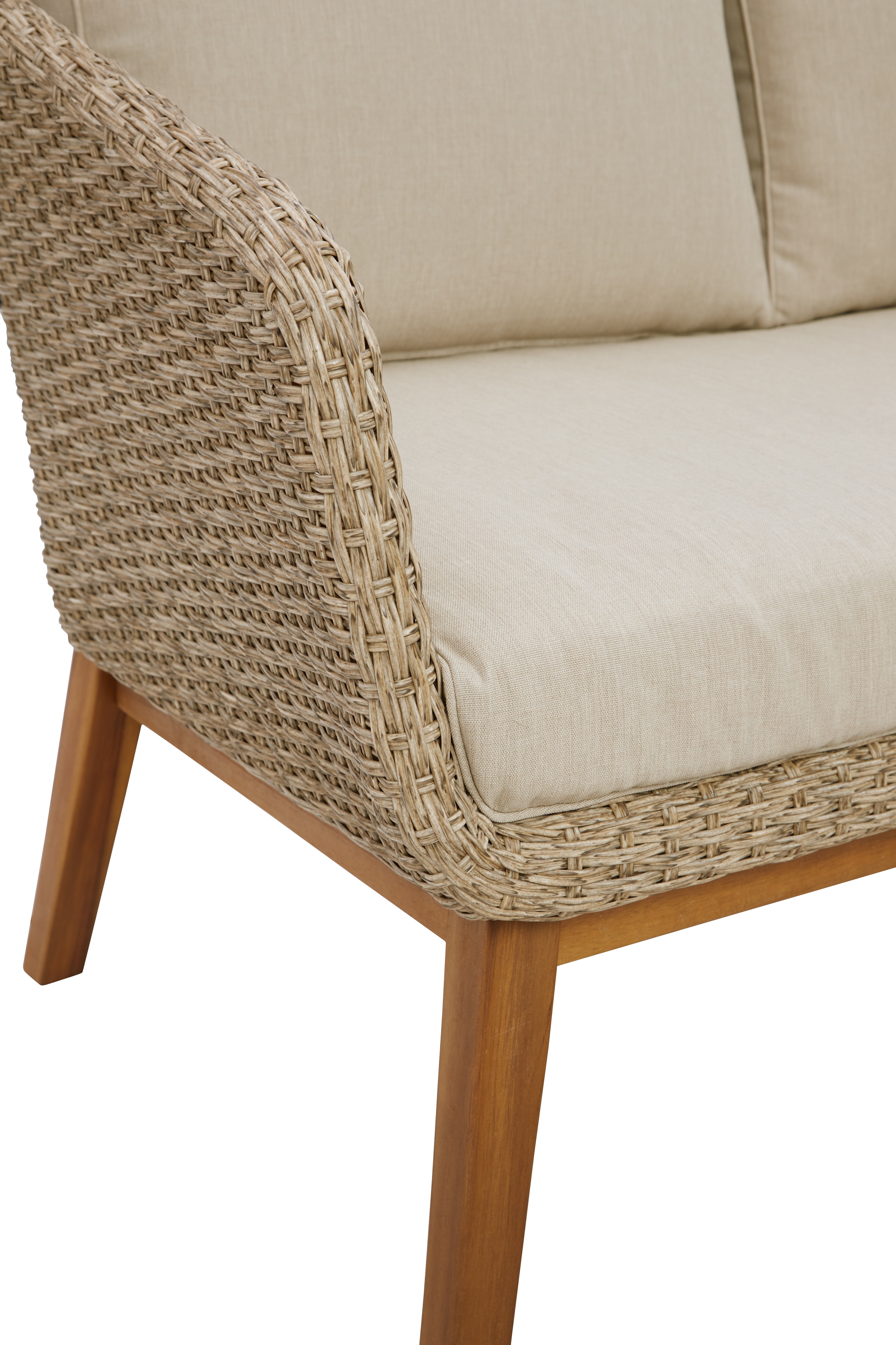 barcalounger patio furniture on Signature Design By Ashley Outdoor Patio Crystal Cave Outdoor Loveseat With Table Set Of 2