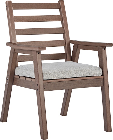 Signature Design by Ashley Emmeline Outdoor Dining Arm Chair with Cushion (Set of 2) P420-601A P420-601A
