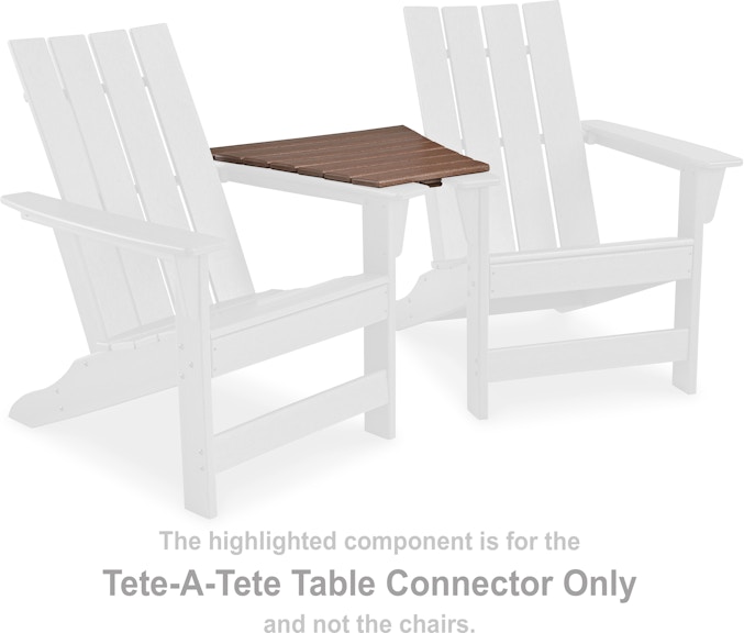 Signature Design by Ashley Emmeline Tete-A-Tete Table Connector P420-707 at Woodstock Furniture & Mattress Outlet
