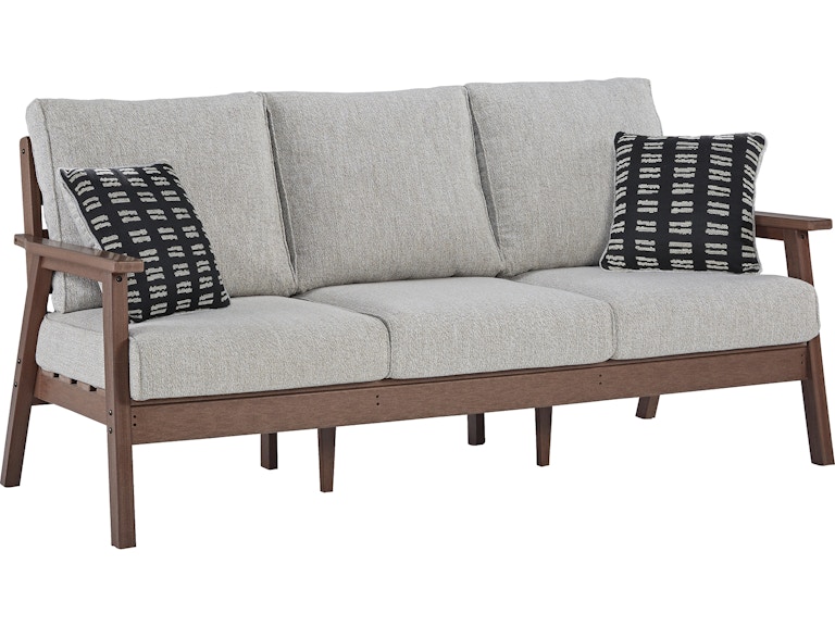 Signature Design by Ashley Emmeline Outdoor Sofa with Cushion P420-838 P420-838