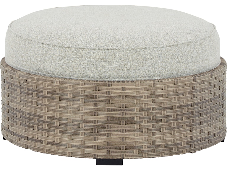 Signature Design by Ashley Calworth Outdoor Ottoman with Cushion P458-814 P458-814