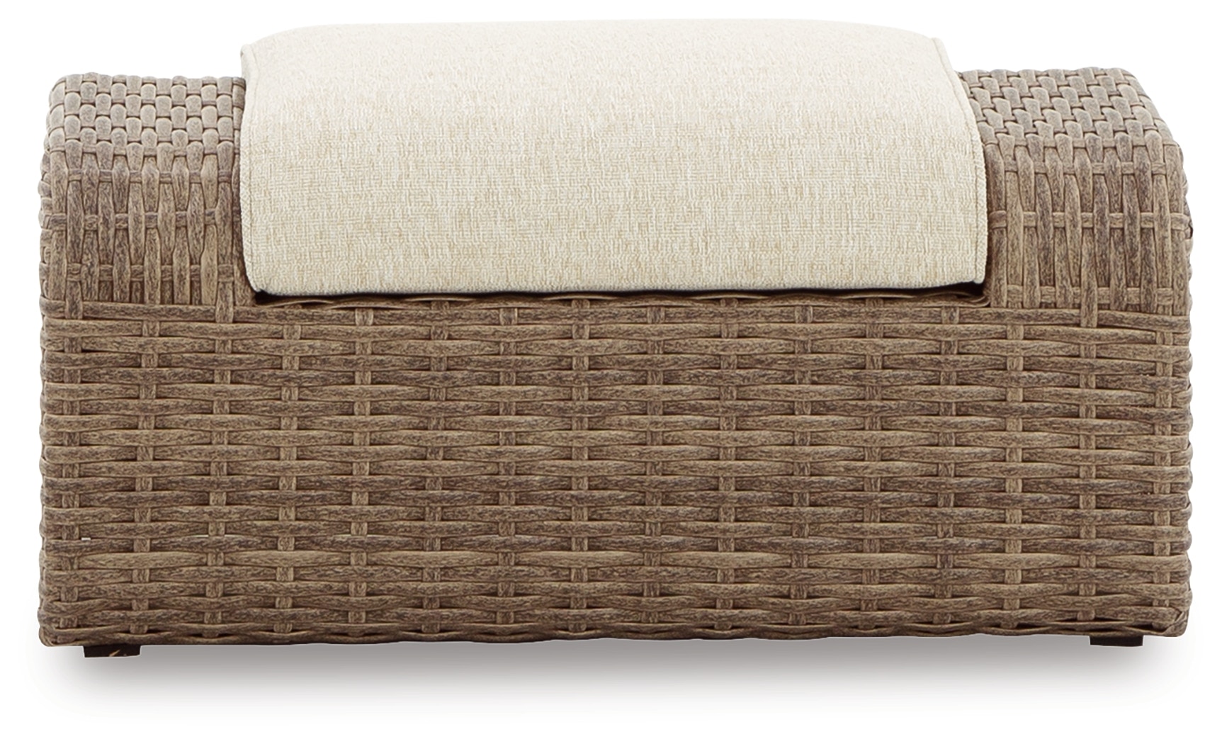Signature Design by Ashley OutdoorPatio SANDY BLOOM Outdoor Ottoman