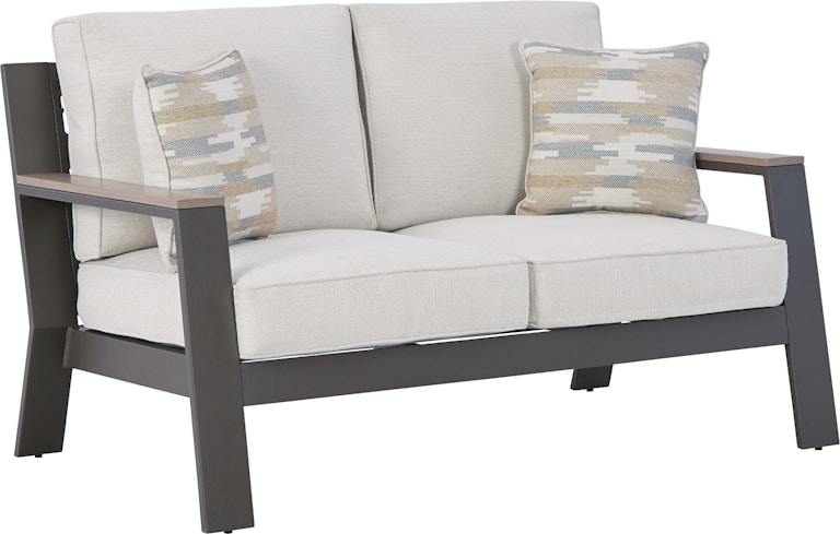 Signature Design by Ashley Tropicava Outdoor Loveseat with Cushion P514-835 P514-835