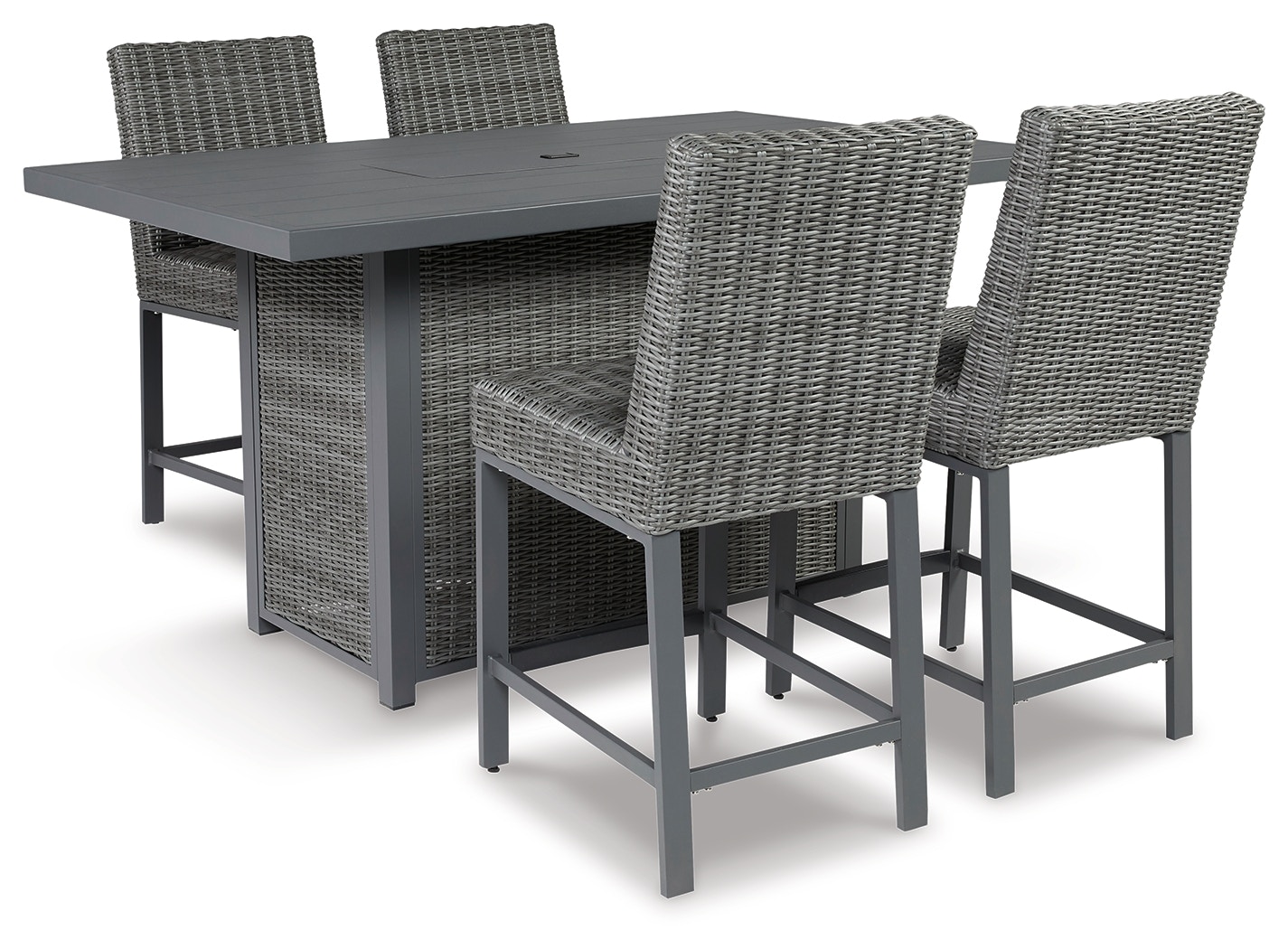 Bar height deals outdoor dining table