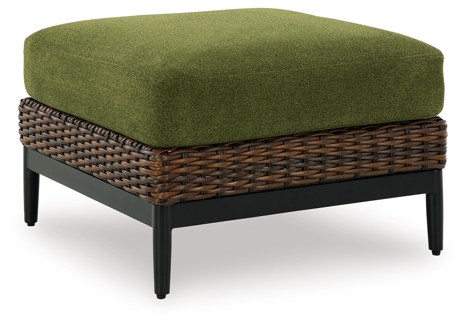 Ashley Horizon Hall Horizon Hall Outdoor Ottoman with Cushion P572