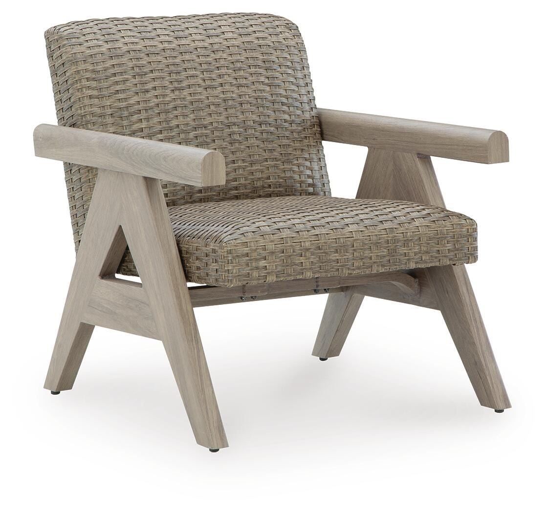  Carisbo Outdoor Rocking Lounge Chair 