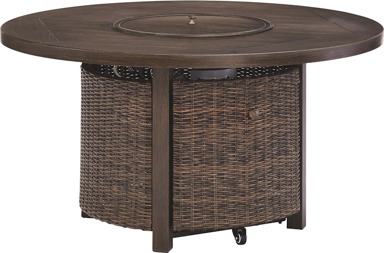 Signature Design by Ashley Paradise Trail Round Fire Pit Table P750-776 818572579