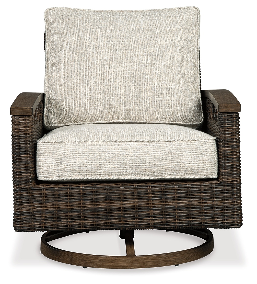 Signature Design by Ashley Outdoor Furniture Paradise Trail Swivel