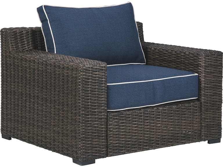 Signature Design by Ashley Grasson Lane Outdoor Lounge Chair w/ Cushion P783-820 181467625