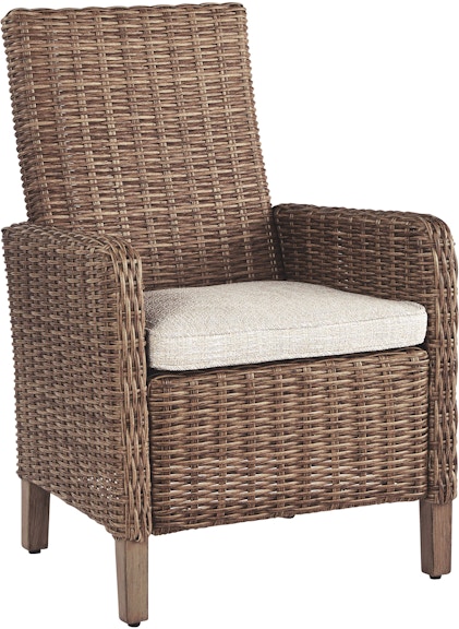 Signature Design by Ashley Beachcroft Outdoor Arm Chair with Cushion P791-601A ASP791-601A