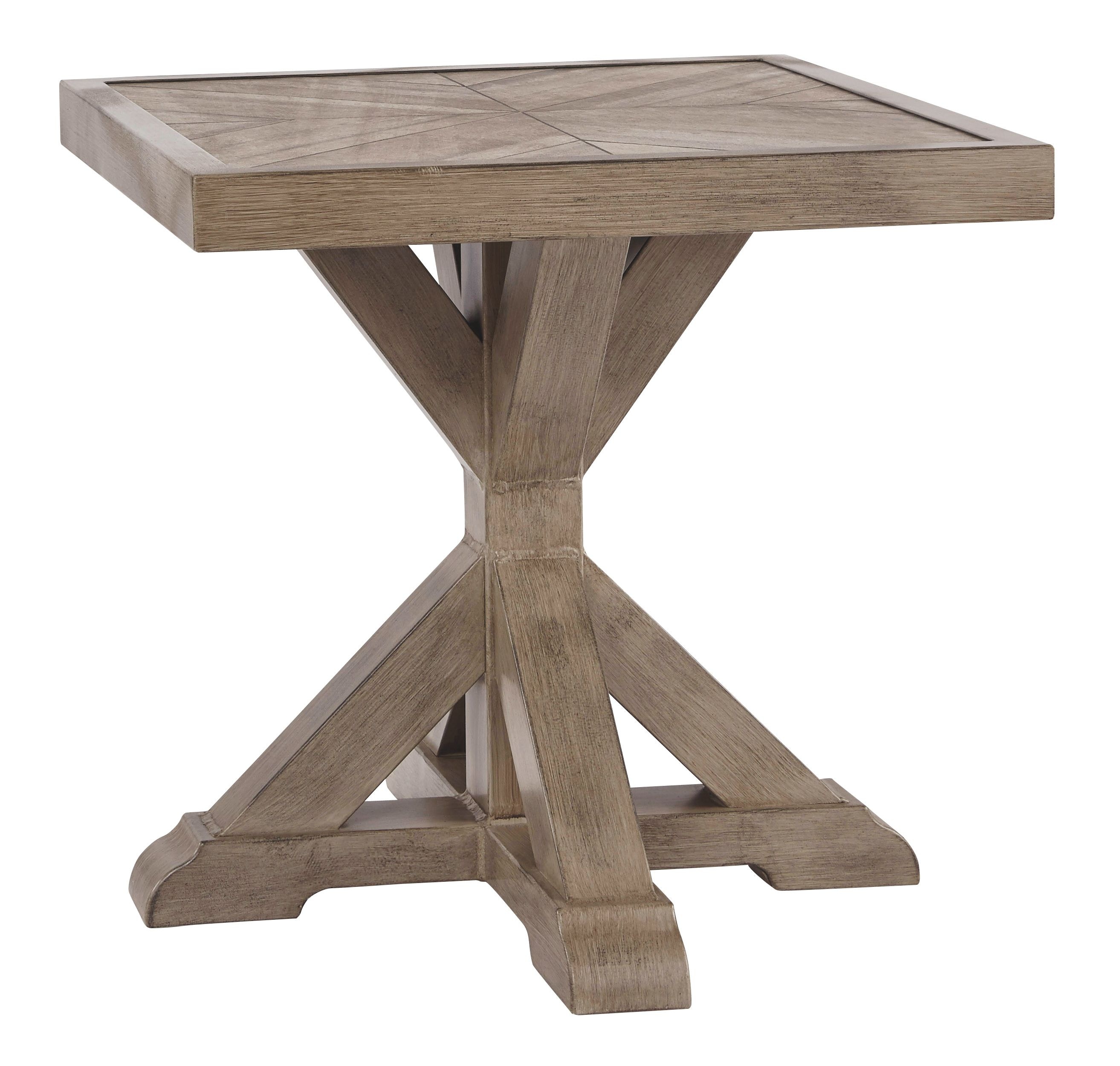 farmhouse outdoor end table