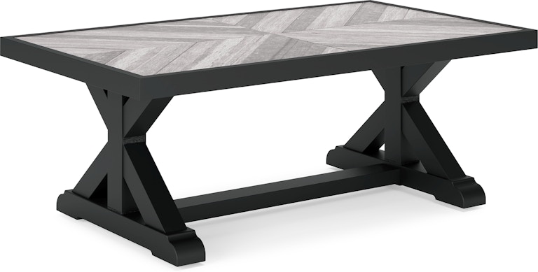 Signature Design by Ashley Beachcroft Outdoor Coffee Table at Woodstock Furniture & Mattress Outlet