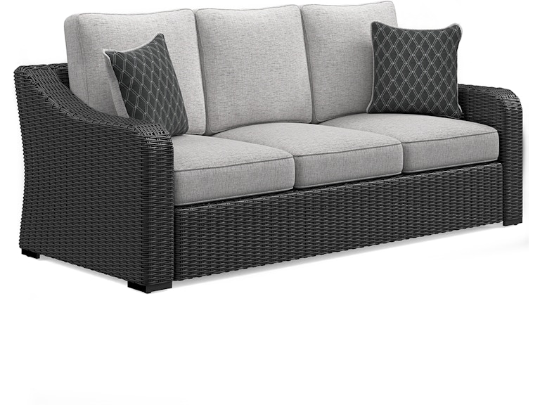 Signature Design by Ashley Beachcroft Outdoor Sofa with Cushion P792-838