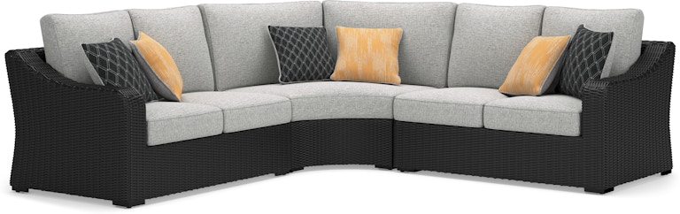 Signature Design by Ashley Beachcroft 3-Piece Outdoor Sectional P792P1
