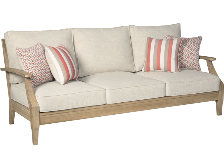 Signature Design by Ashley Clare View Outdoor Sofa with Cushion P801-838 ASP801-838