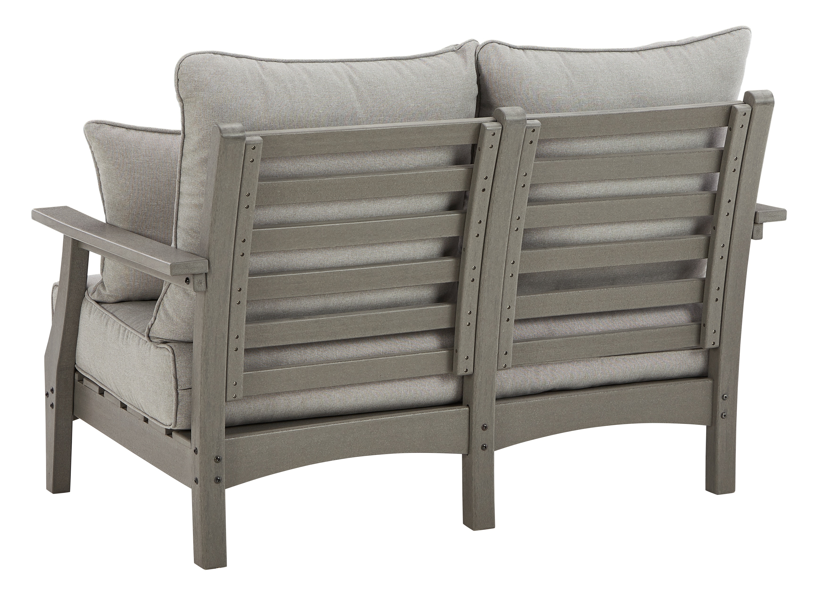 Signature Design by Ashley Outdoor Furniture Visola Outdoor Loveseat, 2