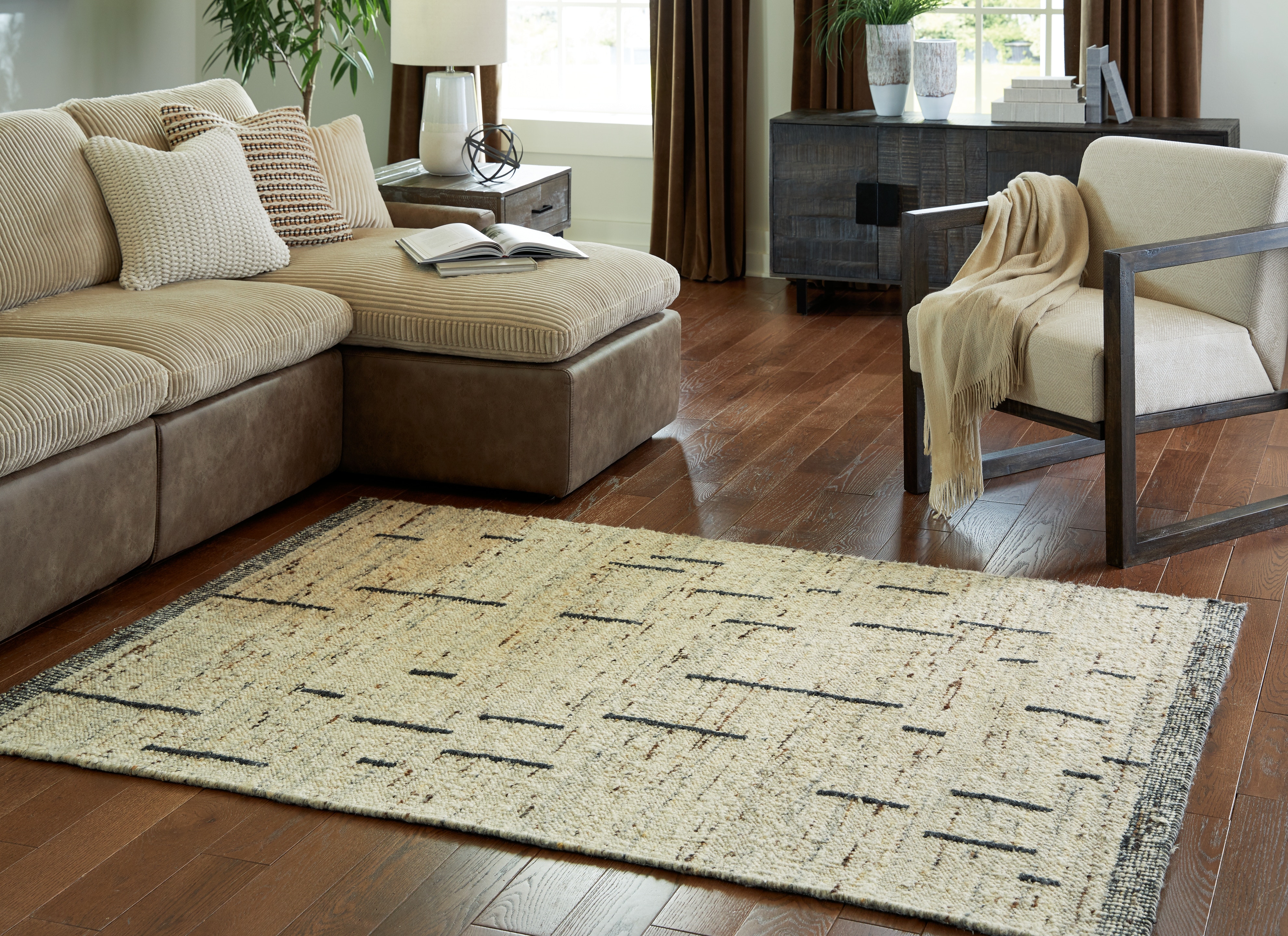Signature Design by Ashley Area Rugs Mortis 5' x 7' Rug