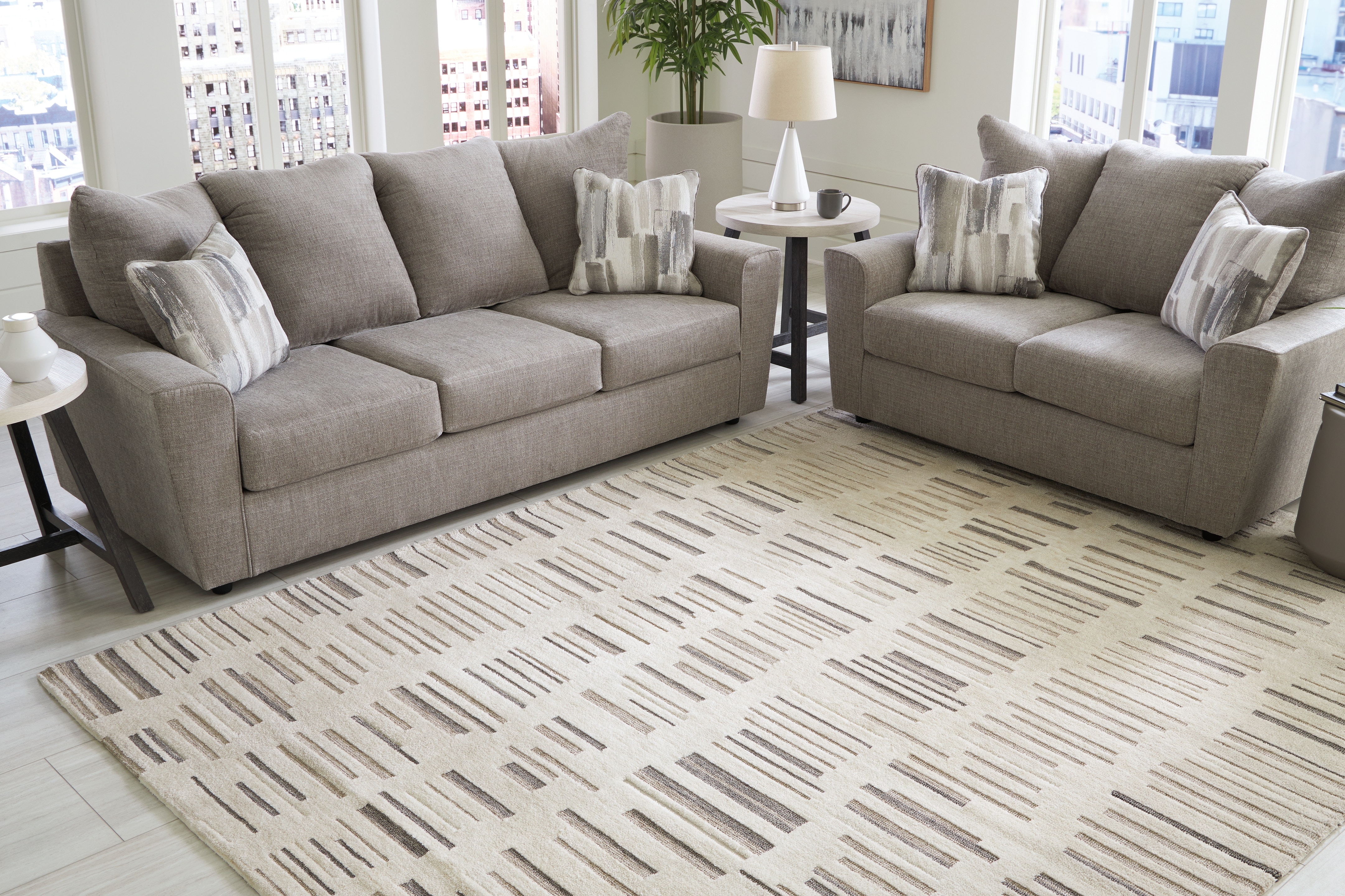 Signature Design by Ashley Area Rugs Leesdale 8' x 10' Rug R406421