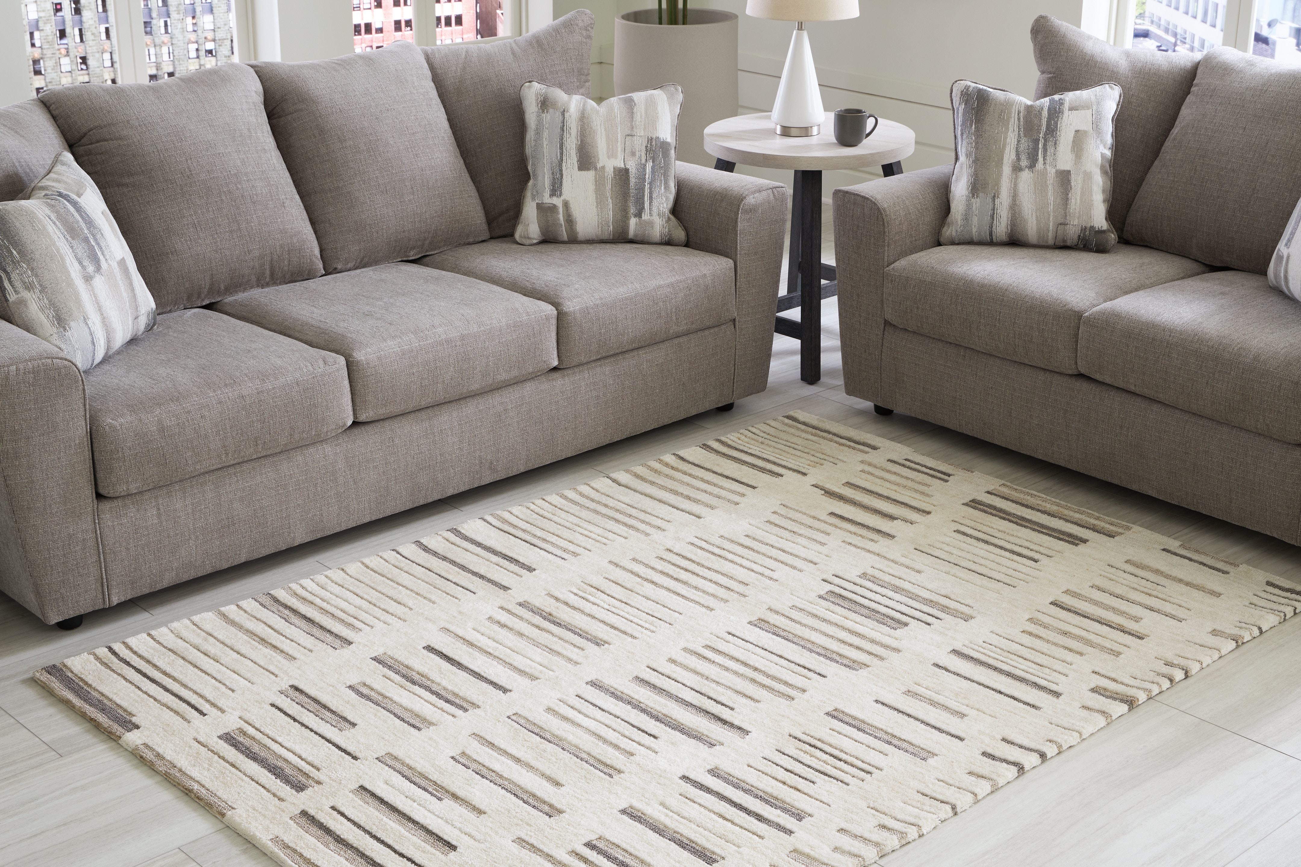 Signature Design by Ashley Area Rugs Leesdale 5' x 7' Rug R406422