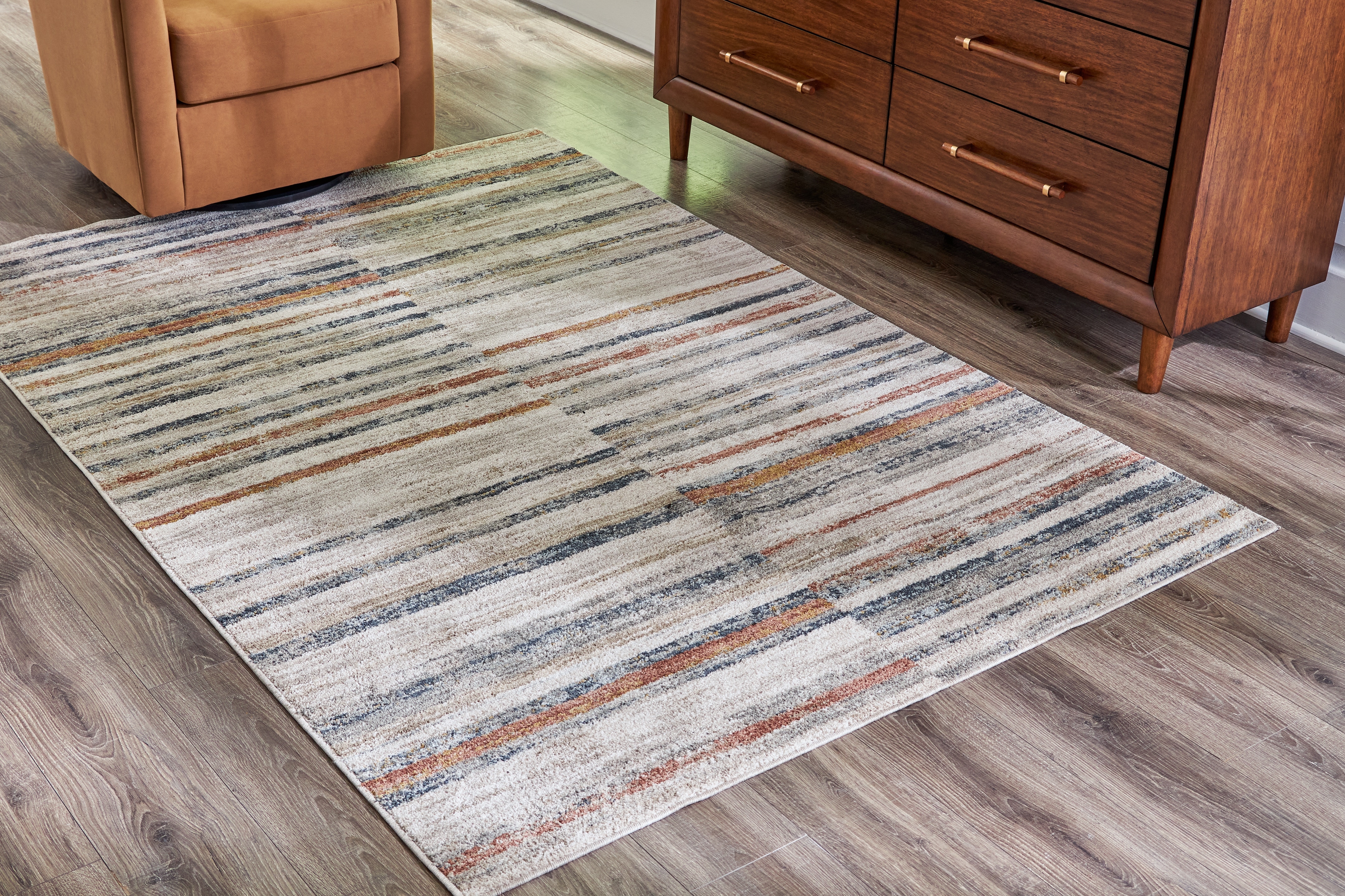 Signature Design by Ashley Area Rugs Kemart 5' x 7' Rug R406682