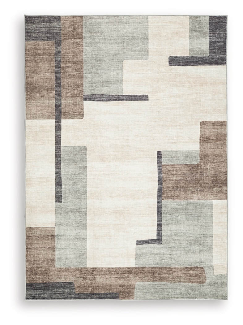 Signature Design by Ashley Area Rugs Larkport Washable 5' x 7