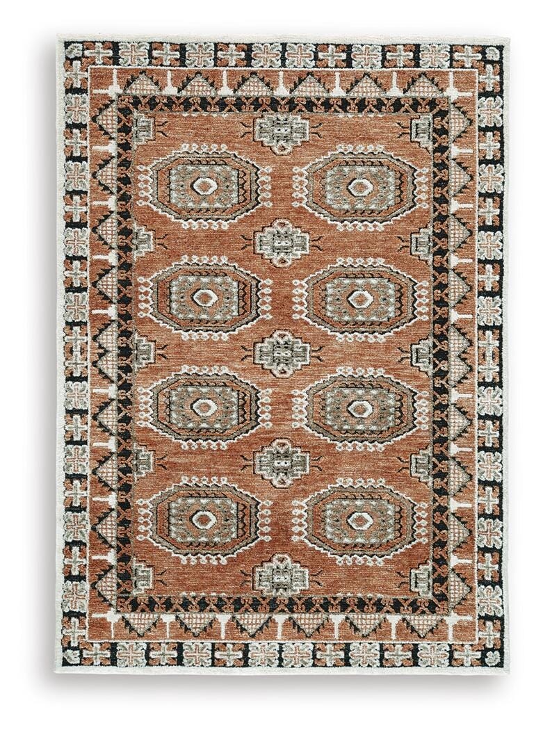 その他 rug.rug Signature Design by Ashley Area Rugs Qaabiz 5' x 7' Area Rug