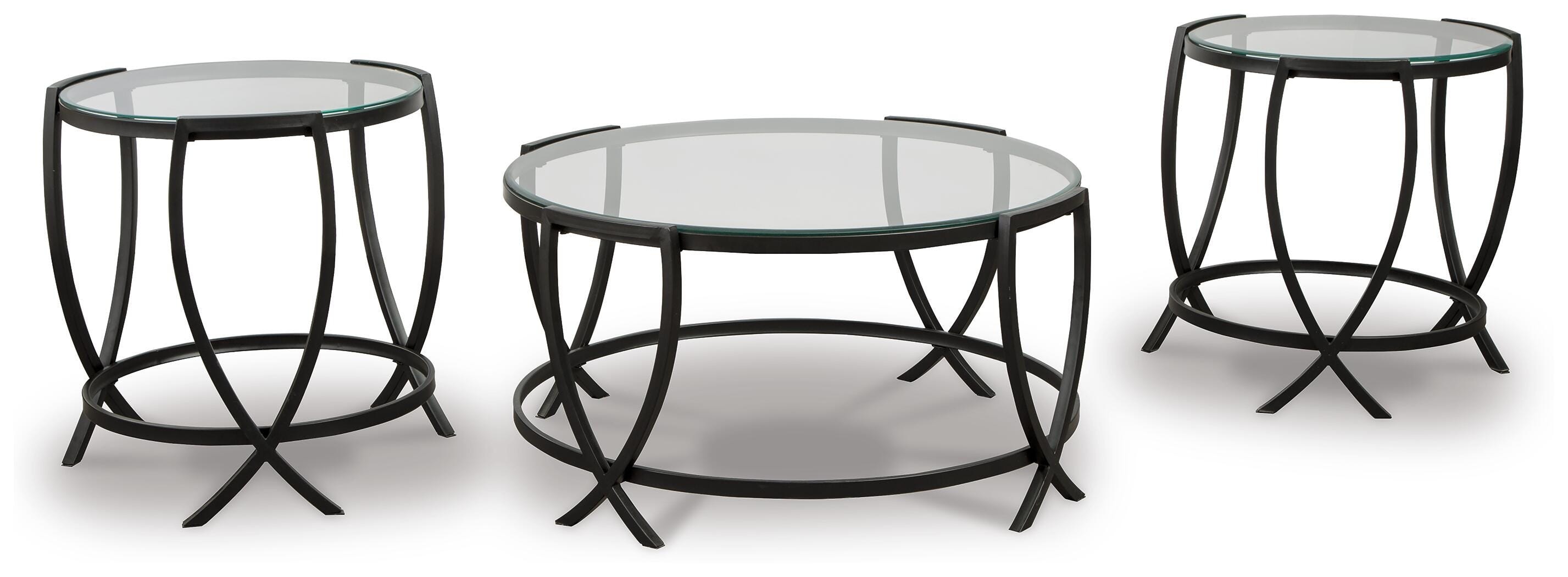 Signature Design by Ashley Tarrin Table (Set of 3) T115-13