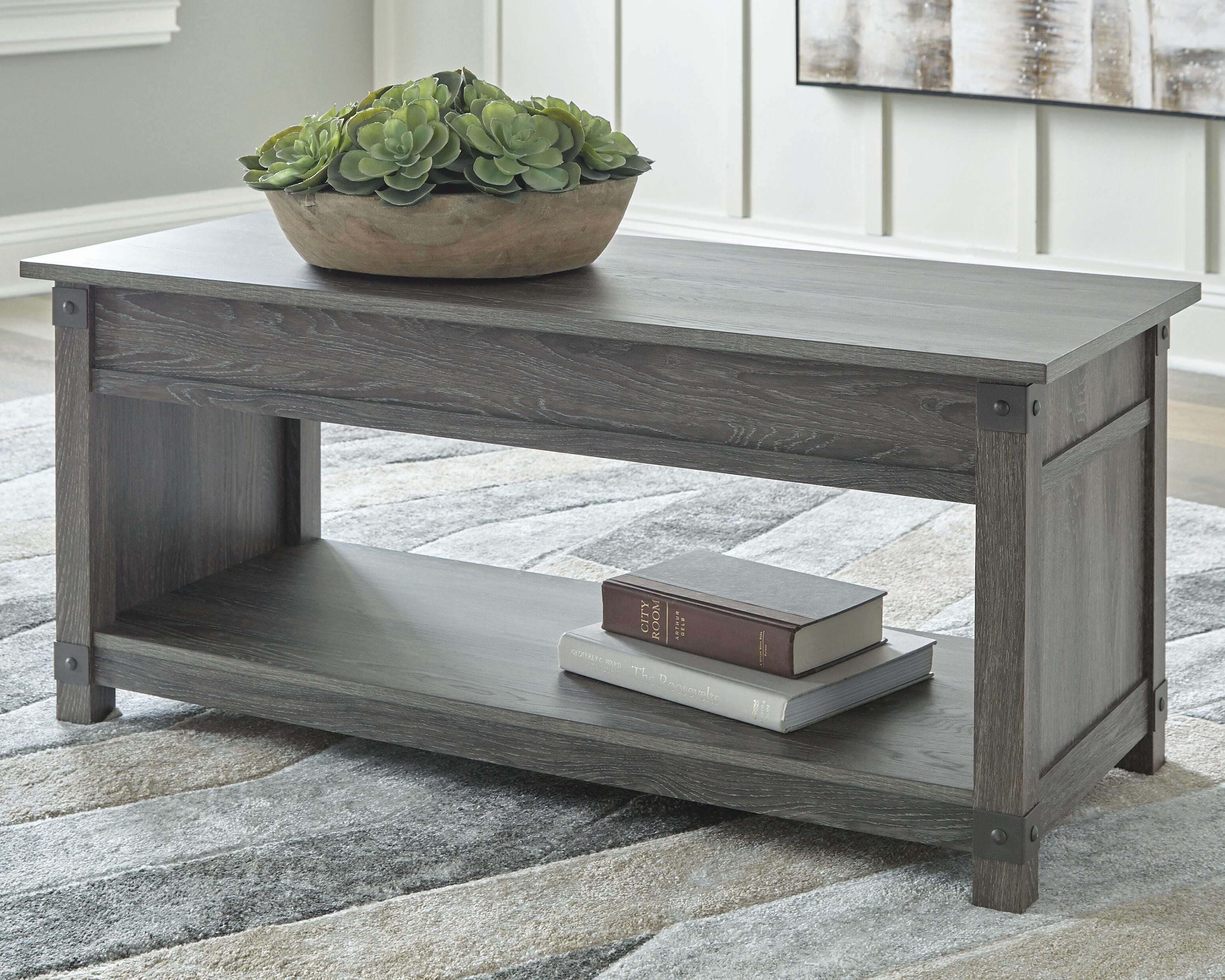 Signature Design by Ashley Living Room Freedan Lift-Top Coffee