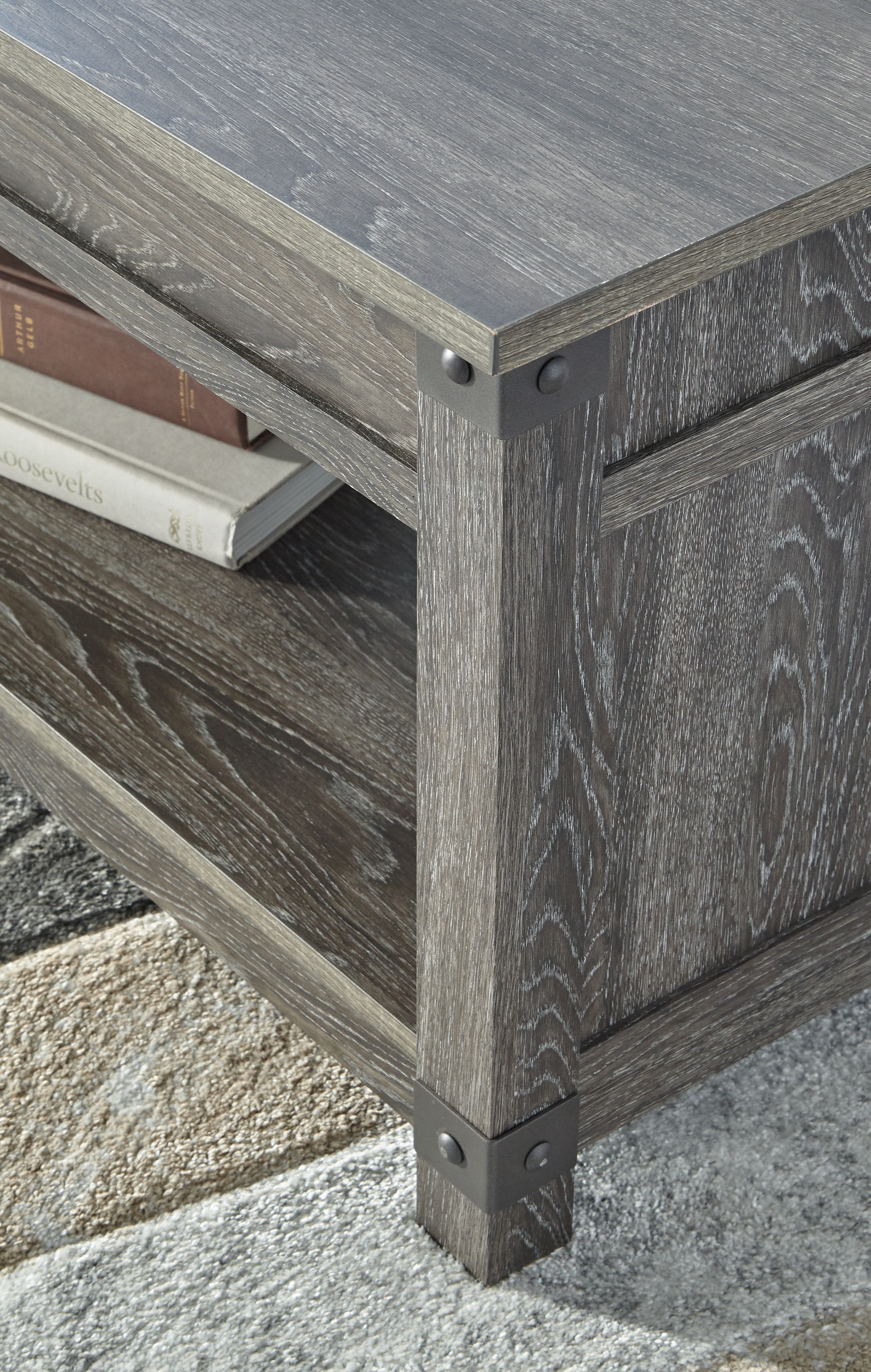 Signature Design by Ashley Living Room Freedan Lift-Top Coffee ...
