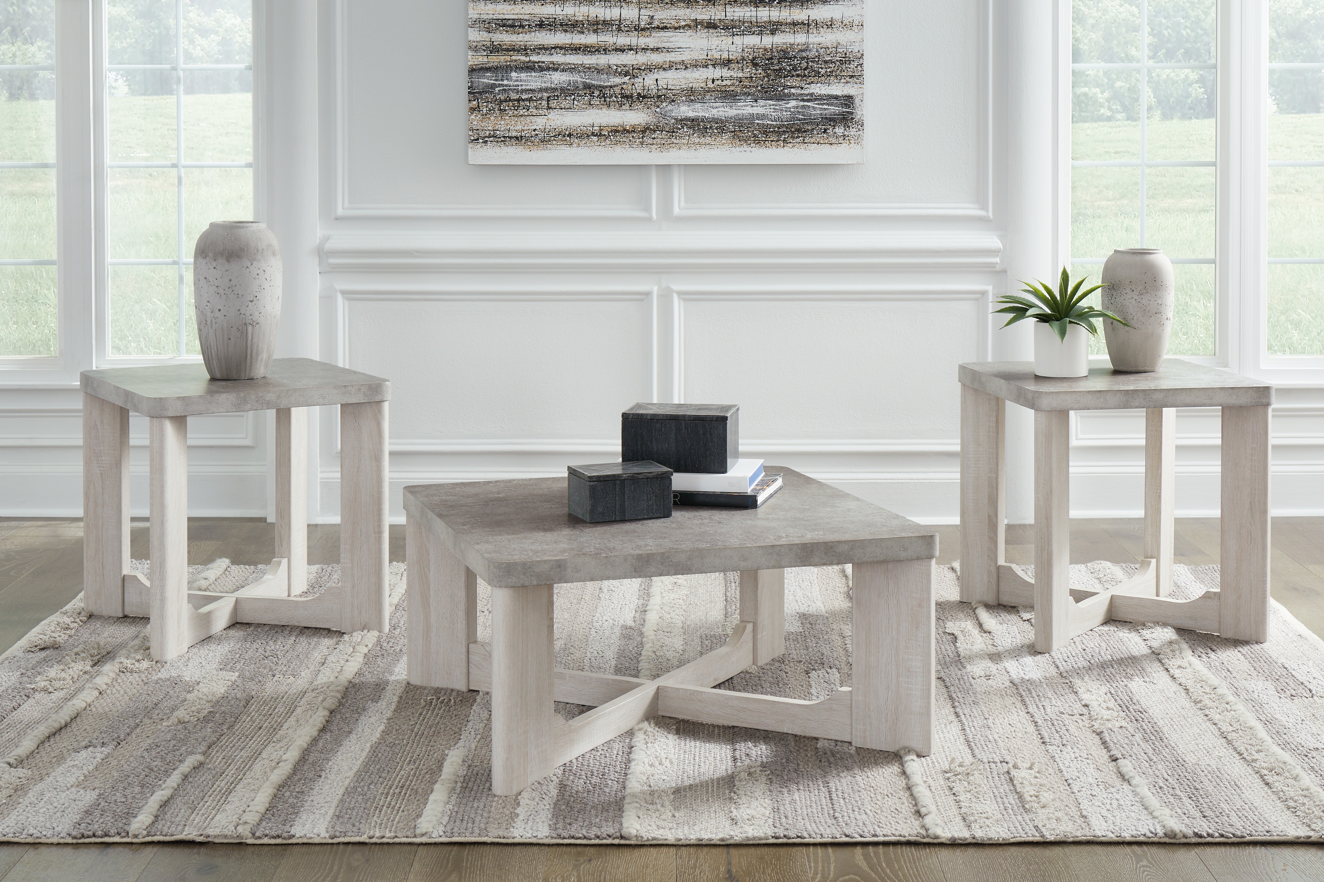 Signature Design by Ashley Living Room Garnilly Table (Set