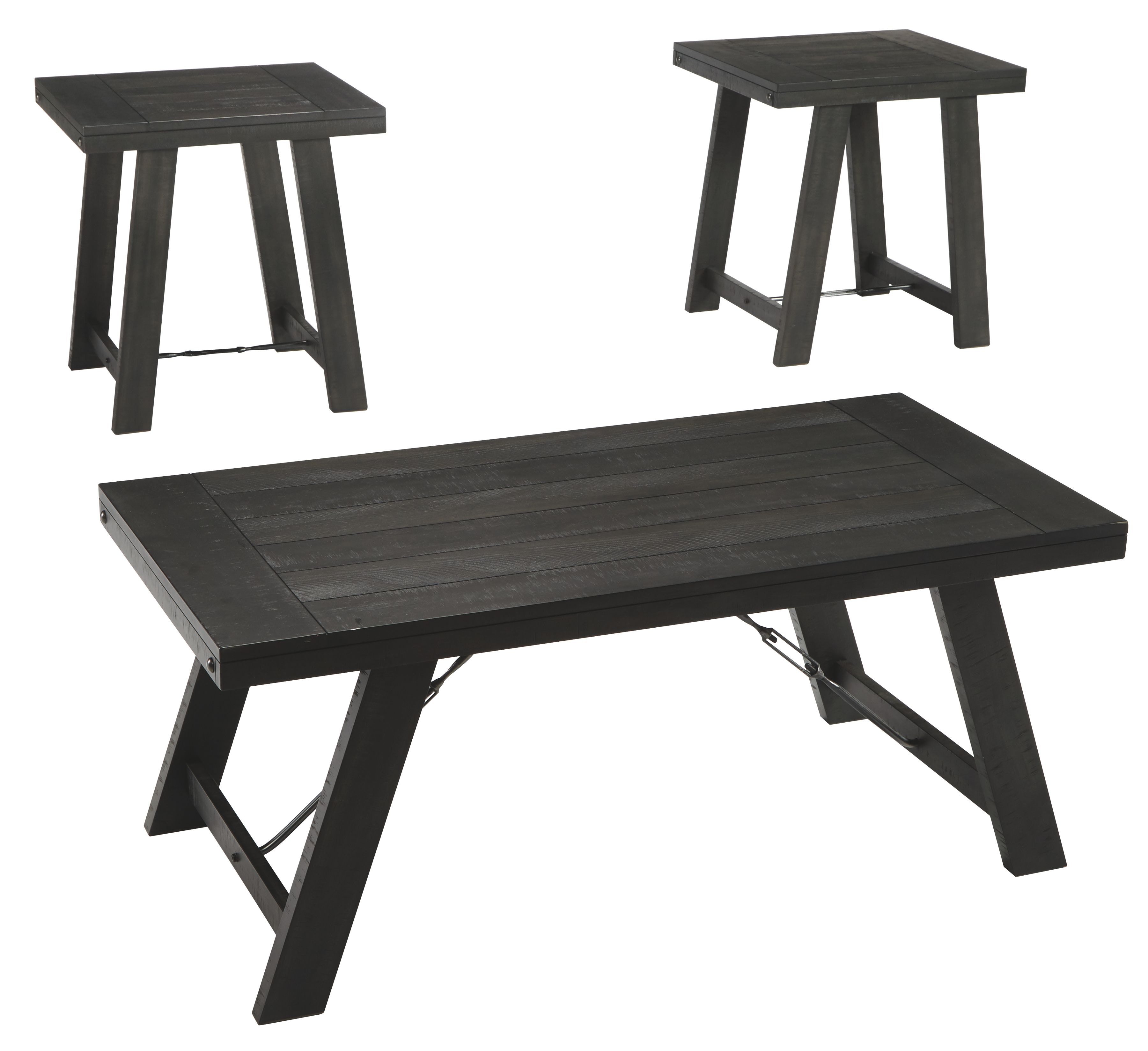 Ashley black deals coffee table