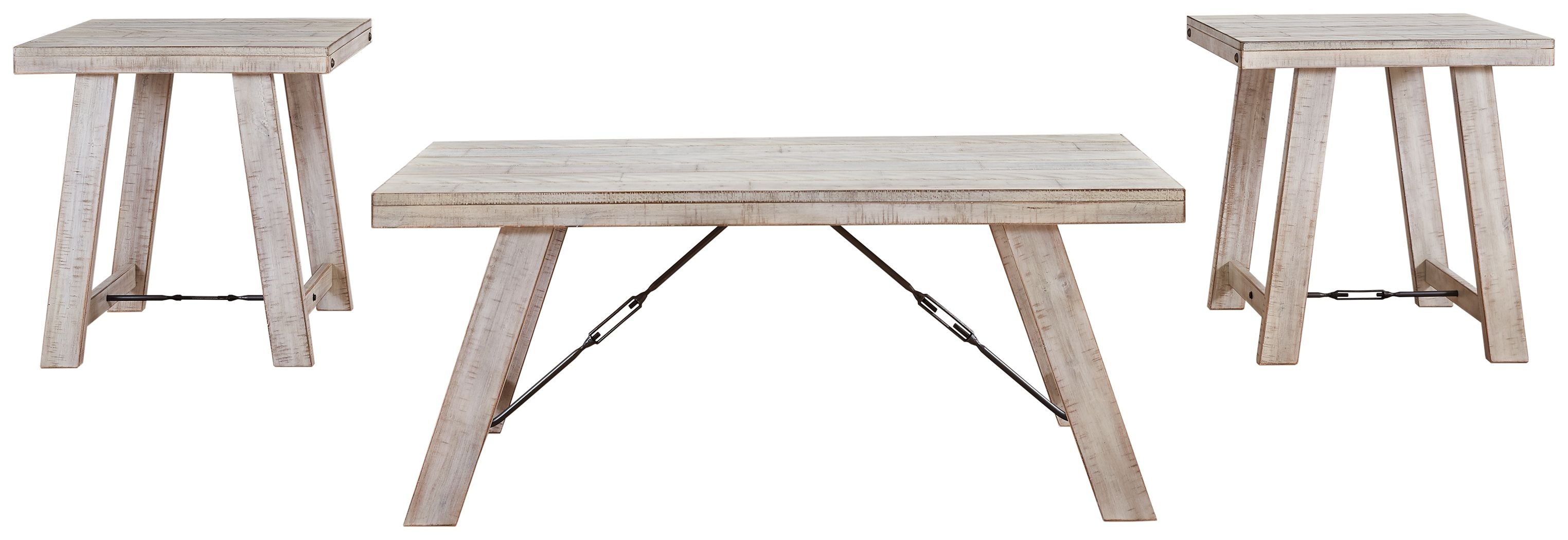 Signature Design by Ashley Living Room Carynhurst Table Set of 3