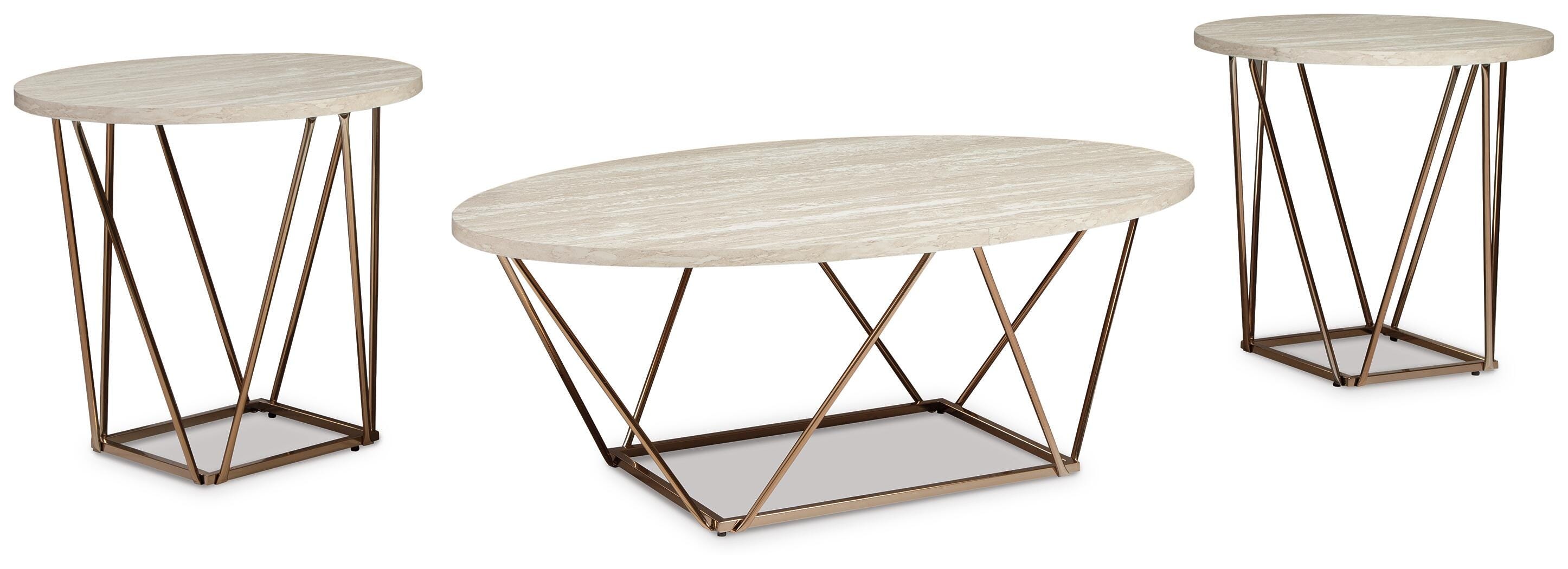 Signature Design by Ashley Tarica Table (Set of 3) T385-13
