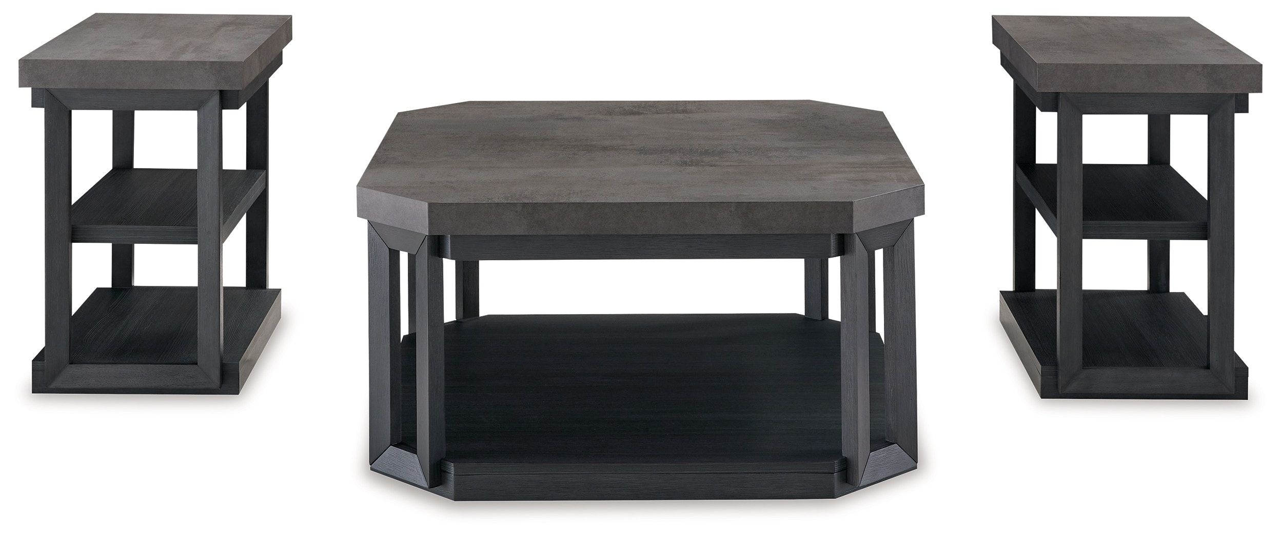 トリネ TRINA MN モノトーンシリーズ セット Signature Design by Ashley Living Room Bonilane Table (Set of 3