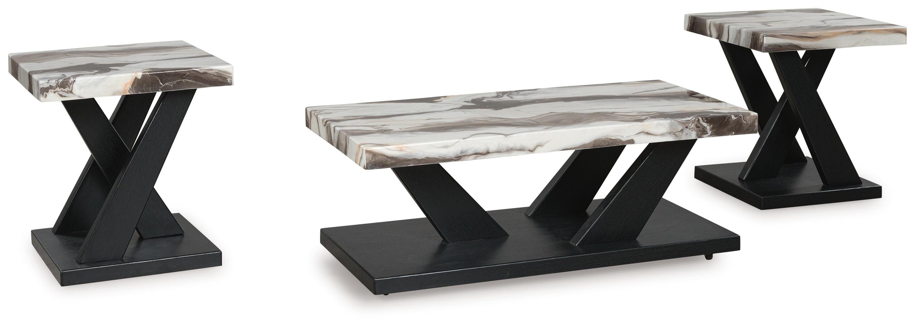 Signature Design by Ashley Living Room Cendill Table (Set of 3