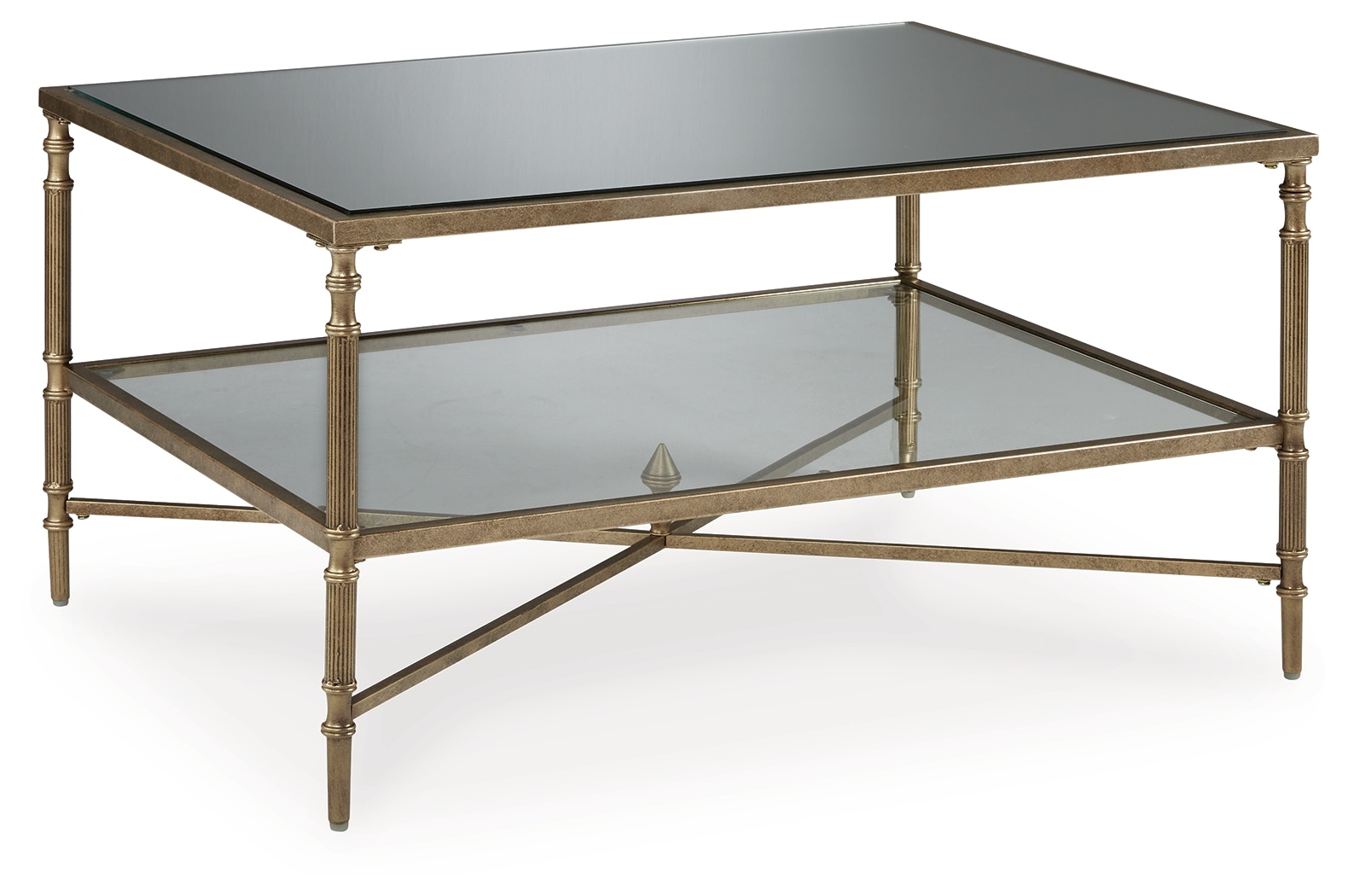 Signature Design by Ashley Living Room Cloverty Coffee Table T440