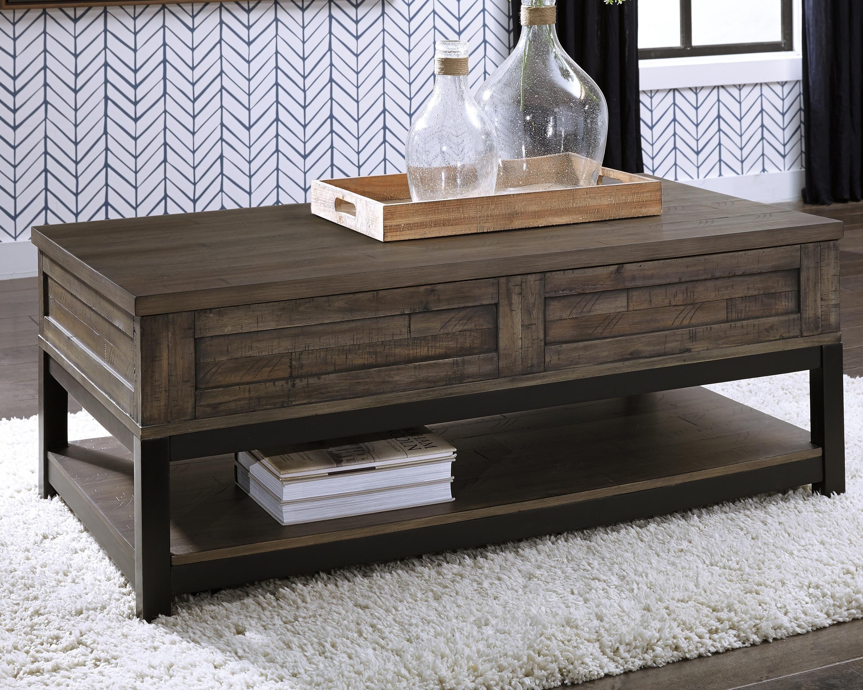 Signature Design by Ashley Living Room Johurst Coffee Table with